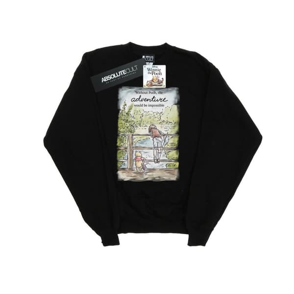 Disney Mens Winnie The Pooh Adventure Sweatshirt