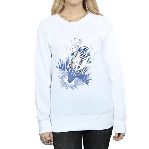 Star Wars Dam/Tjej - R2-D2 Blast Off - Sweatshirt