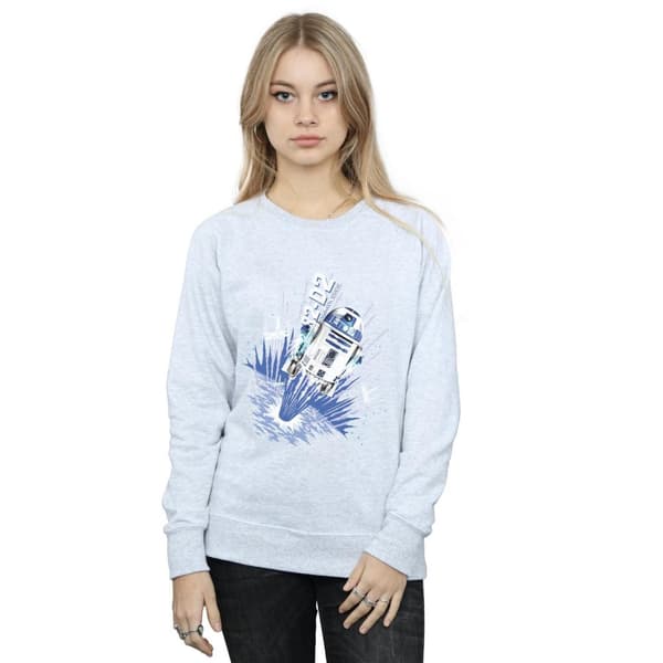 Star Wars Dam/Tjej - R2-D2 Blast Off - Sweatshirt