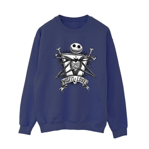 Disney Womens/Ladies The Nightmare Before Christmas Misfits Love Sweatshirt