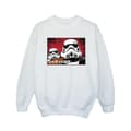 Miniatyrbild 1 av 4: Star Wars Japansk sweatshirt med stormtrooper för flickor