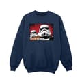 Miniatyrbild 1 av 4: Star Wars Japansk sweatshirt med stormtrooper för flickor