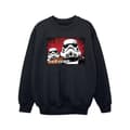 Miniatyrbild 1 av 4: Star Wars Japansk sweatshirt med stormtrooper för flickor
