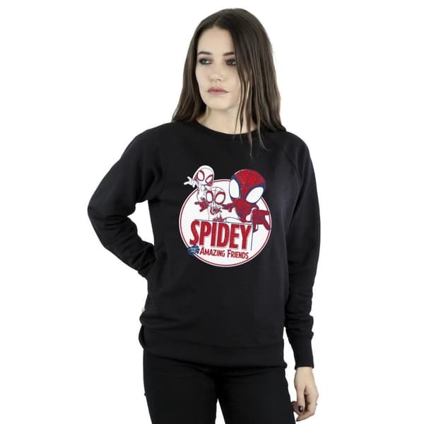 Marvel Dam/Tjej Spidey And His Amazing Friends Circle Sweatshirt
