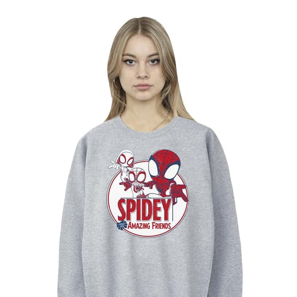 Marvel Dam/Tjej Spidey And His Amazing Friends Circle Sweatshirt