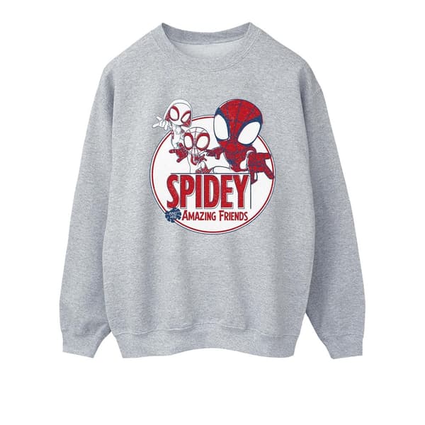 Marvel Dam/Tjej Spidey And His Amazing Friends Circle Sweatshirt