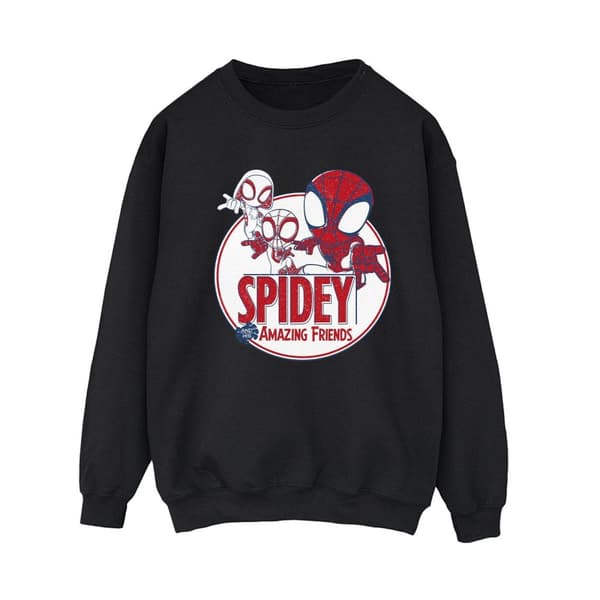 Marvel Dam/Tjej Spidey And His Amazing Friends Circle Sweatshirt