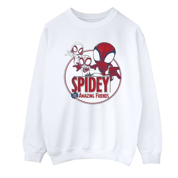 Marvel Dam/Tjej Spidey And His Amazing Friends Circle Sweatshirt