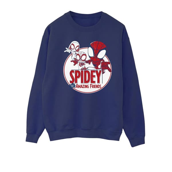 Marvel Dam/Tjej Spidey And His Amazing Friends Circle Sweatshirt