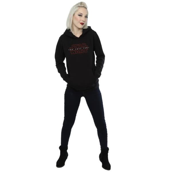 Star Wars Kvinnor/Ladies The Last Jedi Logo Hoodie