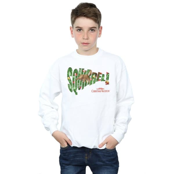 National Lampoon´s Christmas Vacation Sweatshirt med ekorrträd för pojkar