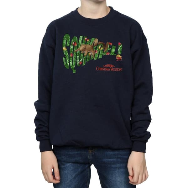 National Lampoon´s Christmas Vacation Sweatshirt med ekorrträd för pojkar