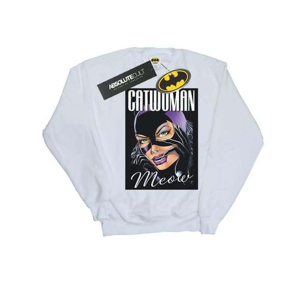 DC Comics Dam/Tjej Batman Catwoman Feline Fatale Sweatshirt