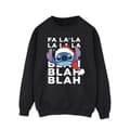 Miniatyrbild 1 av 3: Disney Mens Lilo And Stitch Christmas Blah Blah Blah Sweatshirt