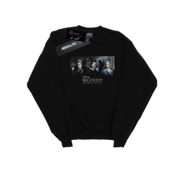 Disney Mens Maleficent Mistress Of Evil Character Poster Sweatshirt