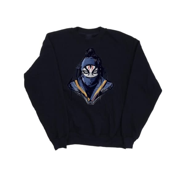 Marvel Pojkar Shang-Chi And The Legend Of The Ten Rings Razor Fist Masked Paint Sweatshirt