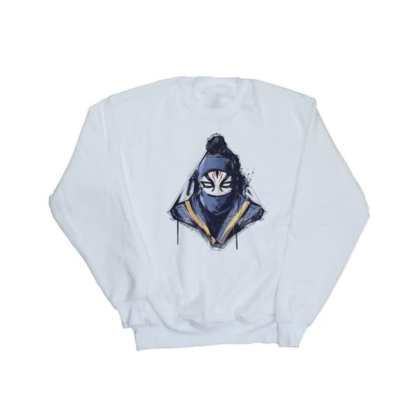 Marvel Pojkar Shang-Chi And The Legend Of The Ten Rings Razor Fist Masked Paint Sweatshirt