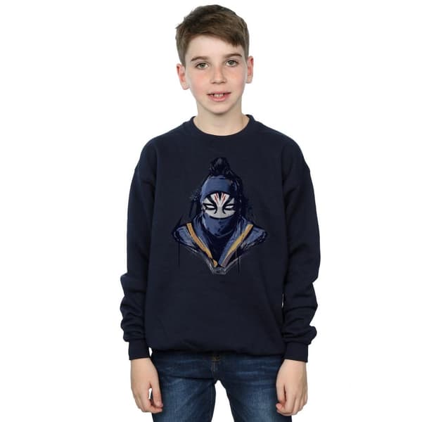 Marvel Pojkar Shang-Chi And The Legend Of The Ten Rings Razor Fist Masked Paint Sweatshirt