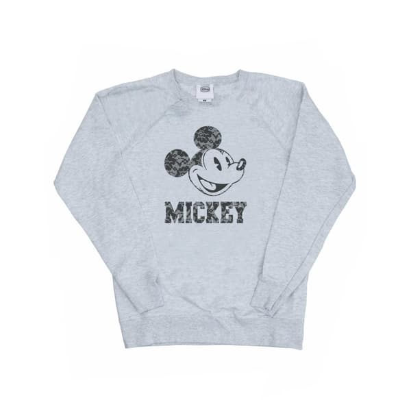 Disney Womens/Ladies Mickey Mouse Laces Sweatshirt