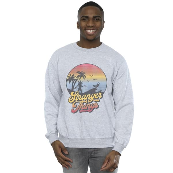 Netflix Mens Stranger Things LA Gradient Sweatshirt