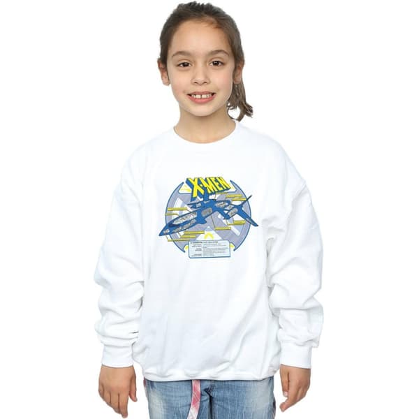Marvel Girls X-Men X-Jet Breakdown Sweatshirt