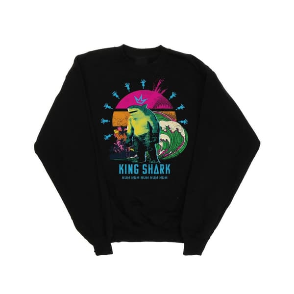 DC Comics Mens The Suicide Squad King Shark Sweatshirt