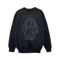 Miniatyrbild 1 av 3: Star Wars Girls The Mandalorian Outline Helm Diamond Sweatshirt