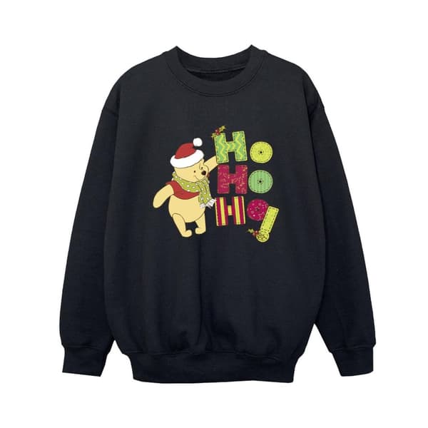 Disney Pojkar Winnie The Pooh Ho Ho Ho Scarf Sweatshirt