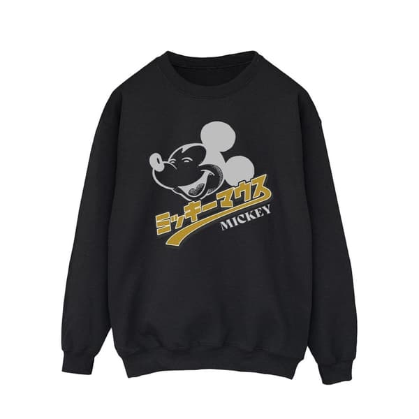 Disney Mens Mickey Mouse Japanese Sweatshirt