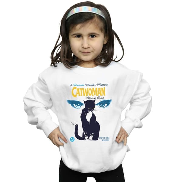 DC Comics Girls Batman Catwoman When In Rome Sweatshirt
