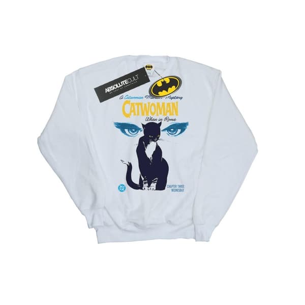 DC Comics Girls Batman Catwoman When In Rome Sweatshirt