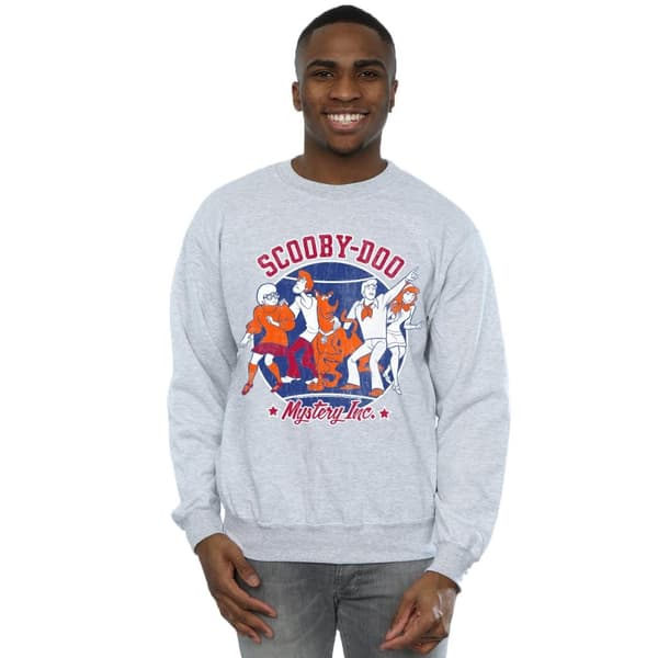 Scooby Doo Mens Collegiate Circle Sweatshirt