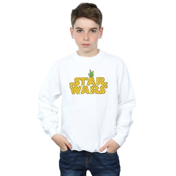 Star Wars Sweatshirt med ananaslogga för pojkar
