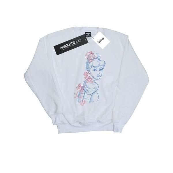 Disney Dam/kvinnor Cinderella Mouse Sketch Sweatshirt
