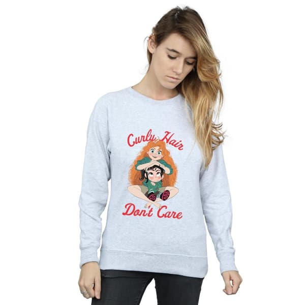 Disney Womens/Ladies Wreck It Ralph Merida And Vanellope Sweatshirt