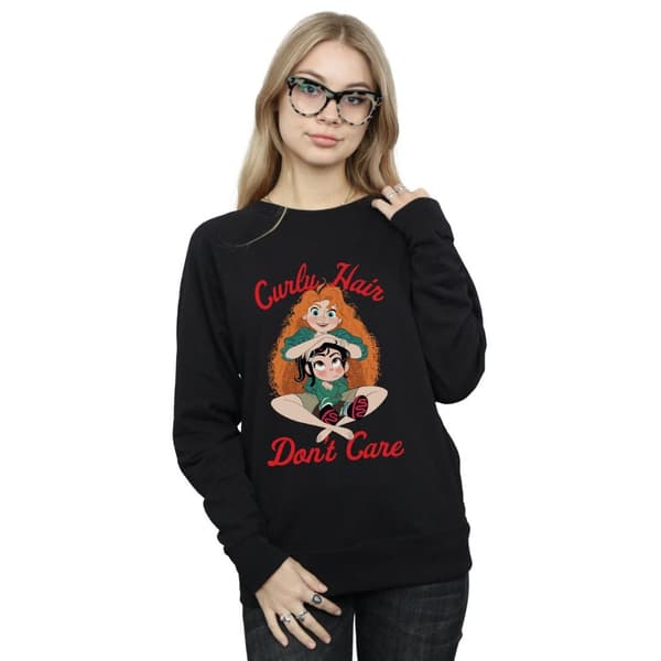 Disney Womens/Ladies Wreck It Ralph Merida And Vanellope Sweatshirt