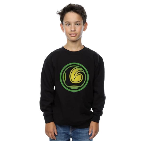 Marvel Boys Loki Symbol Sweatshirt