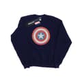 Miniatyrbillede 1 af 3: Marvel Girls Captain America Sketched Shield Sweatshirt