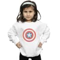 Miniatyrbillede 3 af 4: Marvel Girls Captain America Sketched Shield Sweatshirt
