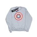 Miniatyrbillede 1 af 3: Marvel Girls Captain America Sketched Shield Sweatshirt