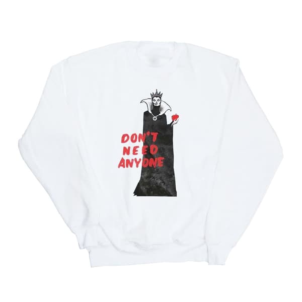 Disney Dam/kvinnor Villains Don´t Need Anyone Sweatshirt