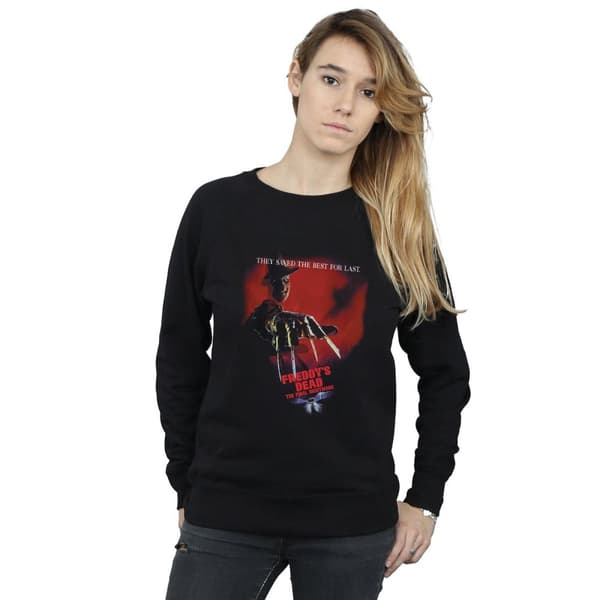 A Nightmare On Elm Street Dam/Tjej Freddy´s Dead Sweatshirt