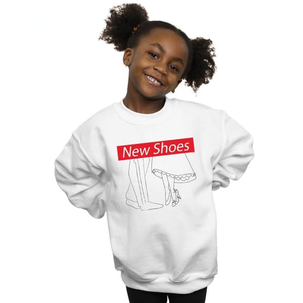 Disney Princess Girls Cinderella New Shoes Sweatshirt