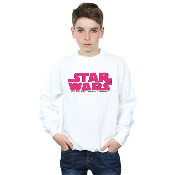 Star Wars Boys Watermelon Logo Sweatshirt