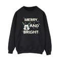 Miniatyrbilde 1 av 3: Disney Womens/Ladies Mickey Mouse Merry & Bright Sweatshirt
