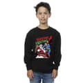 Miniatyrbillede 2 af 3: DC Comics Boys Superman Santa Comic Sweatshirt