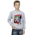 Miniatyrbillede 2 af 3: DC Comics Boys Superman Santa Comic Sweatshirt
