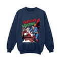 Miniatyrbillede 1 af 3: DC Comics Boys Superman Santa Comic Sweatshirt