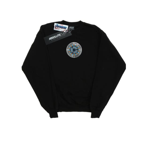 Marvel Mens Avengers Endgame Tony Stark Hjärta Sweatshirt