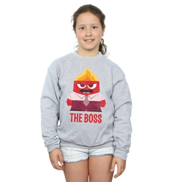 Disney Girls Inside Out Anger The Boss Sweatshirt